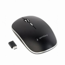 Gembird Datora pele Gembird  MOUSE USB-C OPTICAL WRL BLACK/SILENT MUSW-4BSC-01