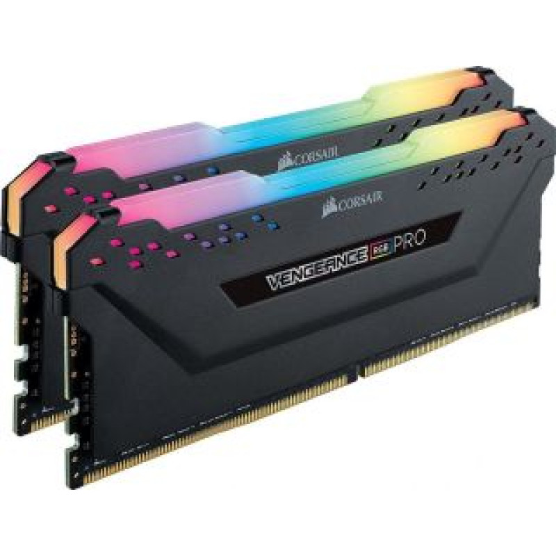 Corsair Operatīv atmiņa DDR4 Corsair  C18 Memory Kit VENGEANCE RGB PRO 32 GB, DDR4, 3600 MHz, PC/server, Registered No, ECC No