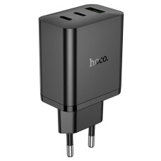 Hoco Adapteris Hoco  N50 Scenery PD45W(2C1A) charger(EU) Black