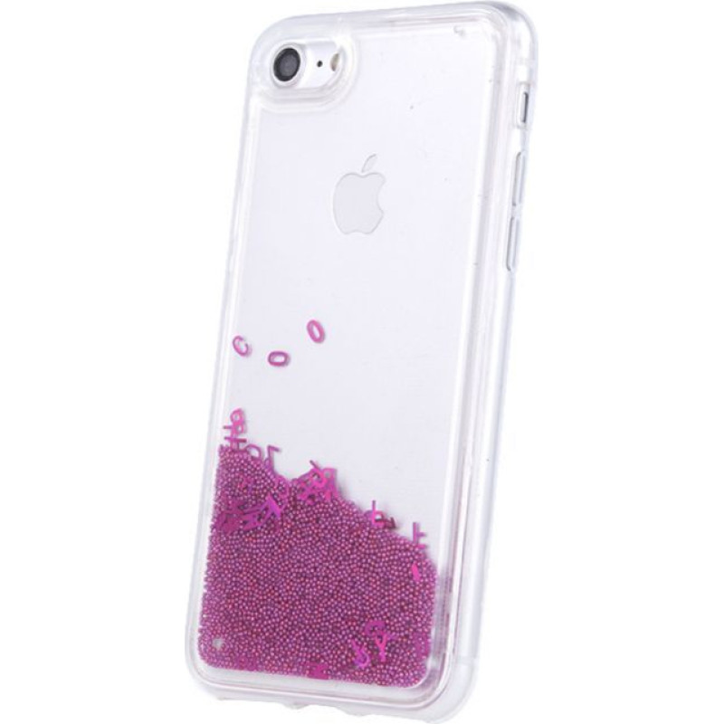 Ilike Aizmugurējais vāciņš iLike Apple iPhone 11 Pro Liquid Letters TPU Case Pink