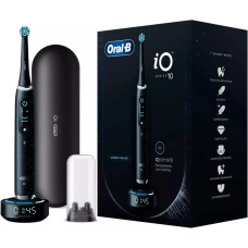 Oral-B Zobu birste Oral-B  Electric Toothbrush iO Series 10 Rechargeable, For adults, Number of brush heads included 1, Cosmic Black, Number of teeth brushing modes 7
