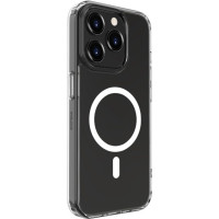 Evelatus Aizmugurējais vāciņš Evelatus Apple iPhone 15 Pro Max Clear Case with MagSafe Transparent
