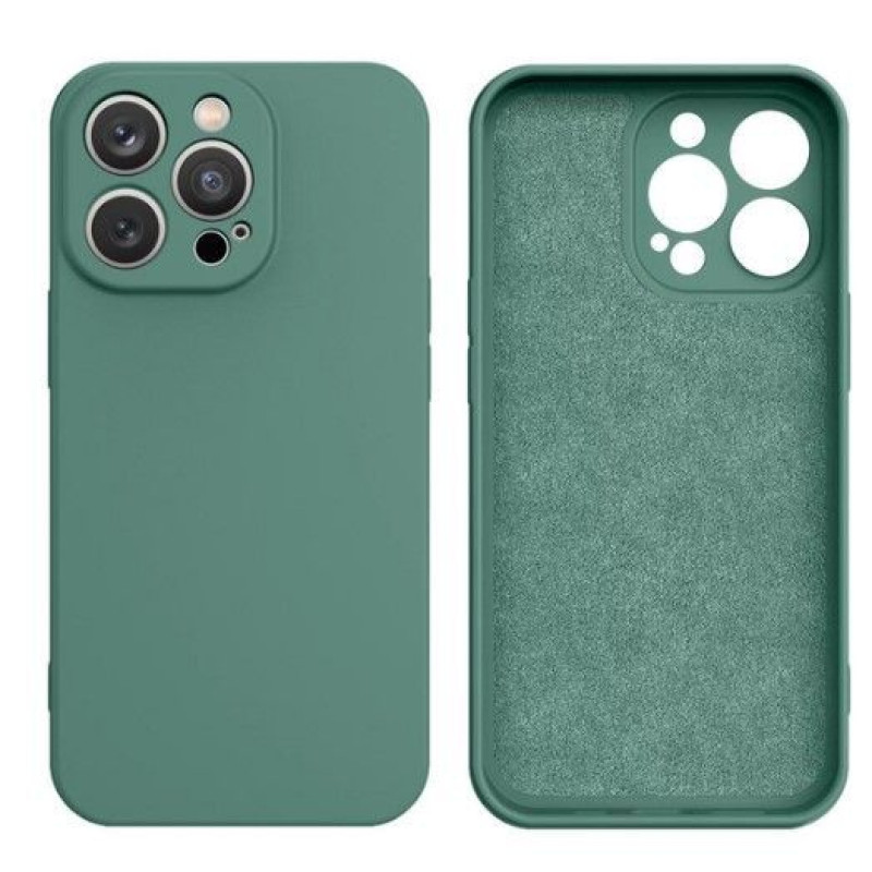 Ilike Aizmugurējais vāciņš iLike Samsung Galaxy A34 5G silicone cover Green