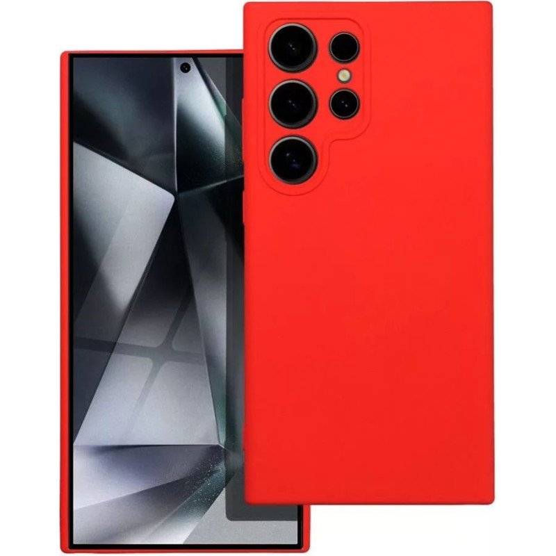 Ilike Aizmugurējais vāciņš iLike - Samsung Galaxy S24 Ultra Silicone case Red
