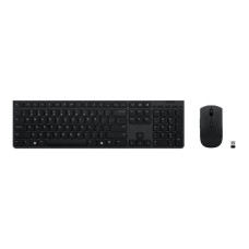Lenovo Datora tastatūra Lenovo  | Professional Wireless Rechargeable Combo Keyboard and Mouse | Keyboard and Mouse Set | Wireless | Mouse included | Russian | Bluetooth | Grey