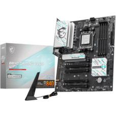 MSI Pamatplate AMD procesorsiem MSI  Mainboard||AMD B840|SAM5|ATX|Memory slots 4|5xPCI-Express 16x|2xM.2|1xHDMI|1xAudio-In|1xAudio-Out|1xMicrophone|4xUSB 2.0|3xUSB 3.2|1xUSB-C|1xRJ45|B840GAMINGPLUSWIFI