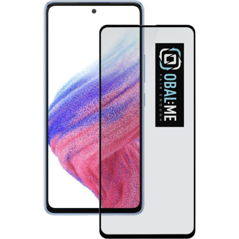 Ilike Aizsargstikls iLike Samsung OBAL:ME 5D Glass Screen Protector for Samsung Galaxy  A52/A52 5G/A52s 5G/A53 5G Black