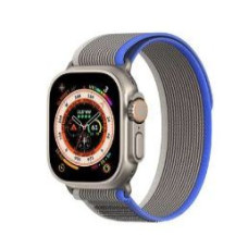 Dux Ducis Siksniņa Dux Ducis  Sport Velcro Strap for Apple Watch Ultra / 9 / 8 / 7 / 6 / SE / 5 / 4 / 3 / 2 / 1 (42, 44, 45, 49 mm) Blue