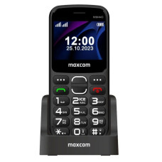 Maxcom Mobilie telefoni MaxCom  Maxcom Comfort MM443 ze stacją ładującą czarny/black