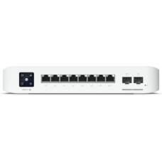 Ubiquiti Nevadāms centrmezgls UBIQUITI  Switch||USW-PRO-8-POE|Type L3|2xSFP+|8xRJ45|PoE+ ports 8|120 Watts|USW-PRO-8-POE