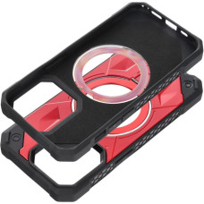 OEM Aizmugurējais vāciņš OEM  ARMOR MAG COVER case compatible with MagSafe for IPHONE 11 Pro Max red