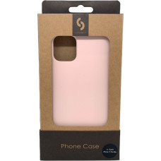 Connect Aizmugurējais vāciņš Connect Apple iPhone 11 Pro Max Soft Case with bottom Pink Sand