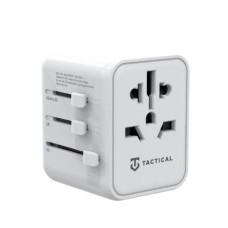 Tactical Adapteris Tactical  PTP Travel 12W Adapter White