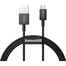 Baseus Kabelis Baseus  Baseus Superior USB-A / micro USB 2A cable 1m - black
