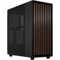 Fractal Design Datoru korpusi Fractal Design  North  Charcoal Black, Power supply included No