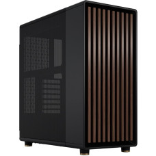 Fractal Design Datoru korpusi Fractal Design  North  Charcoal Black, Power supply included No