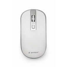 Gembird Datora pele Gembird  Wireless Optical mouse MUSW-4B-05 USB, White