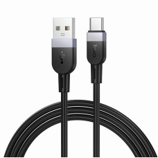 Hoco Kabelis Hoco  X109 Energy silicone charging data cable Type-C(L=1M) Black