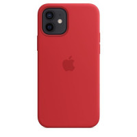 Apple Aizmugurējais vāciņš Apple  Silicone Case with MagSafe  for iPhone 12 mini Red