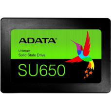 Adata Cietais disks SSD ADATA  Ultimate SU650 120 GB, SSD interface SATA, Write speed 320 MB/s, Read speed 520 MB/s