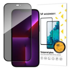 Wozinsky Aizsargstikls Wozinsky - Wozinsky Privacy Glass with Anti Spy filter for iPhone 15 - black