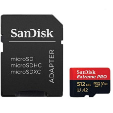 Sandisk By Western Digital Cita datorprece SANDISK BY WESTERN DIGITAL  MEMORY MICRO SDXC 512GB UHS-I/W/A SDSQXCD-512G-GN6MA SANDISK