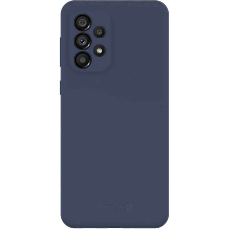Evelatus Aizmugurējais vāciņš Evelatus Samsung Galaxy A33 5G Premium Soft Touch Silicone Case Midnight Blue