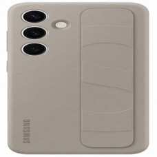 Samsung Aizmugurējais vāciņš Samsung - EF-GS921CUE Samsung Standing Grip Cover for Galaxy S24 Taupe