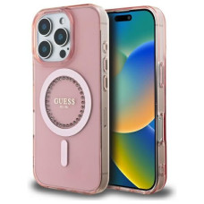 Guess Aizmugurējais vāciņš Guess Apple Guess GUHMP16LPFTDTEP iPhone 16 Pro 6.3