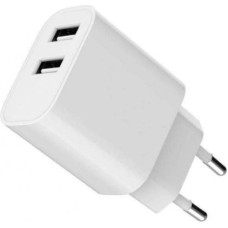 Gembird Adapteris Gembird  CHARGER USB UNIVERSAL WHITE/2P TA-UC-2A12-01