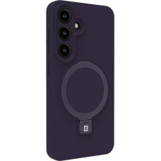 Evelatus Aizmugurējais vāciņš Evelatus Samsung Galaxy S25 Premium Magnetic with Stand Soft Touch Silicone Case Purple
