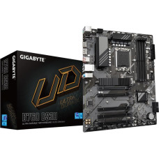 Gigabyte Pamatplate Intel procesorsiem Gigabyte  Mainboard||Intel B760 Express|LGA1700|ATX|Memory DDR5|Memory slots 4|4xPCI-Express 3.0 1x|1xPCI-Express 4.0 16x|2xM.2|1xHDMI|1xDisplayPort|4xUSB 2.0|1xUSB 3.2|1xUSB-C|1xPS/2|1xRJ45|3xAudio port|B760DS3H