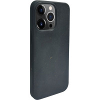 Ilike Aizmugurējais vāciņš iLike Apple iPhone 13 Pro Silicone plastic case Eco Print Design Black