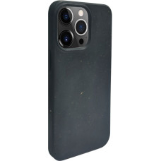 Ilike Aizmugurējais vāciņš iLike Apple iPhone 13 Pro Silicone plastic case Eco Print Design Black