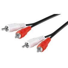 Goobay Kabelis Goobay  Stereo RCA cable 2x RCA 50030 5 m