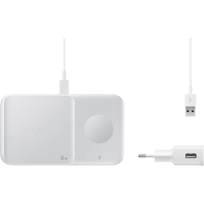 Samsung Bezvadu lādētājs Samsung  Wireless Charger Duo Pad/Travel Charger White