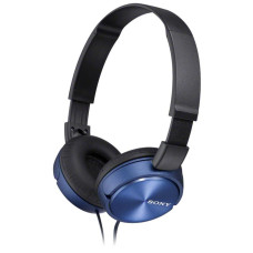 Sony Bezvadu austiņas Sony  Foldable Headphones MDR-ZX310 Headband/On-Ear, Blue