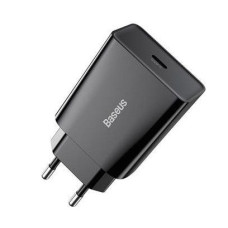 Baseus Adapteris Baseus  CCFS-SN01 Speed Mini Charger USB-C 20W Black