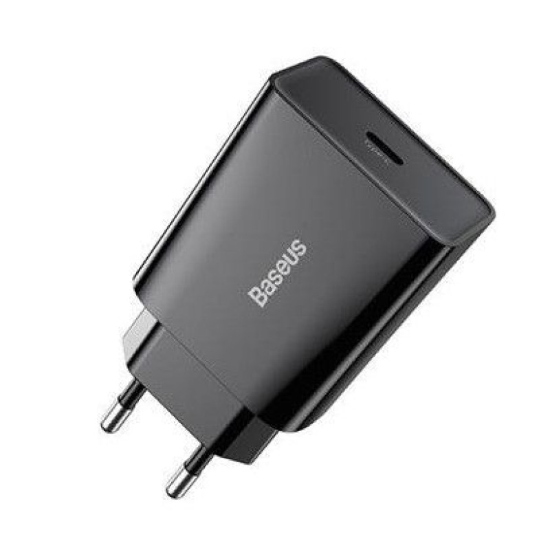 Baseus Adapteris Baseus  CCFS-SN01 Speed Mini Charger USB-C 20W Black