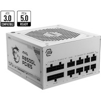 MSI Barošanas bloks MSI  Power Supply||850 Watts|Efficiency 80 PLUS GOLD|PFC Active|MAGA850GLPCIE5WHITE
