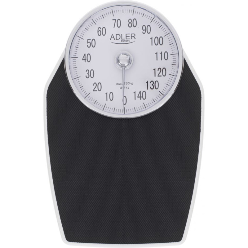 Adler Ķermeņa svari Adler  Mechanical Bathroom Scale AD 8177 Maximum weight (capacity) 150 kg, Accuracy 1000 g, Black
