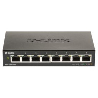 D-Link Serveru  - Citi piederumi D-link  Smart Gigabit Ethernet Switch DGS-110-08V2 Managed, Desktop, Power supply type External, Ethernet LAN (RJ-45) ports 8