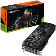 Gigabyte Grafiskās karte / Video kartes Gigabyte  Graphics Card||NVIDIA GeForce RTX 5070 Ti|16 GB|GDDR7|256 bit|PCIE 5.0 16x|Triple slot Fansink|1xHDMI|3xDisplayPort|GV-N507TWF3OC-16GD1.0