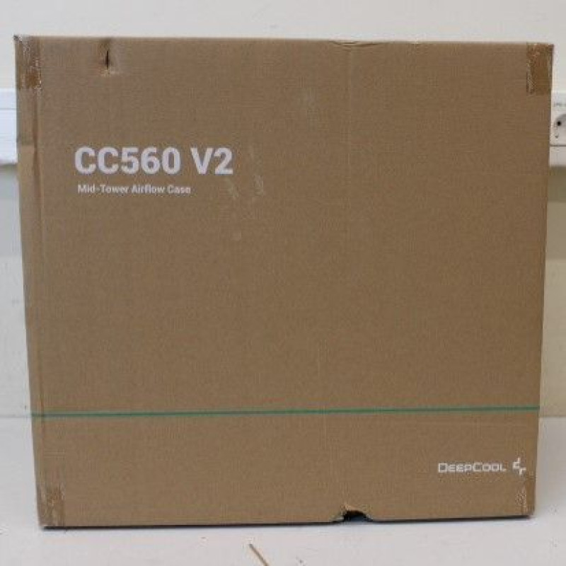 Deepcool Datoru korpusi Deepcool  SALE OUT.  CC560 V2 MID TOWER CASE, Black |  | Case | CC560 V2 | Black | Mid-Tower | DAMAGED PACKAGING | Power supply included No | ATX PS2
