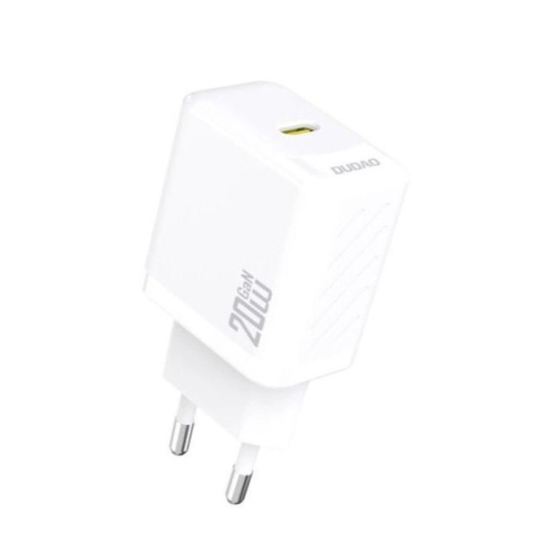 Dudao Adapteris Dudao  A26 PD20W GaN USB-C Charger White