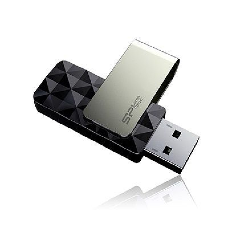 Silicon Power Zibatmiņa Silicon power  Blaze B30 16 GB, USB 3.0, Black