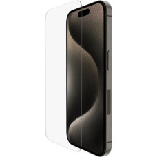 Belkin Aizmugurējais vāciņš Belkin  ScreenForce Pro UltraGlass2 Anti-Microbial Screen Protector Apple For iPhone 15 Pro Glass Transparent Clear Screen Protector