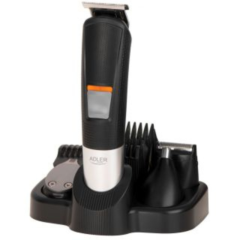 Adler Matu trimmeris Adler  Grooming set 5 in 1 | AD 2943 | Cordless | Number of length steps 4 | Black