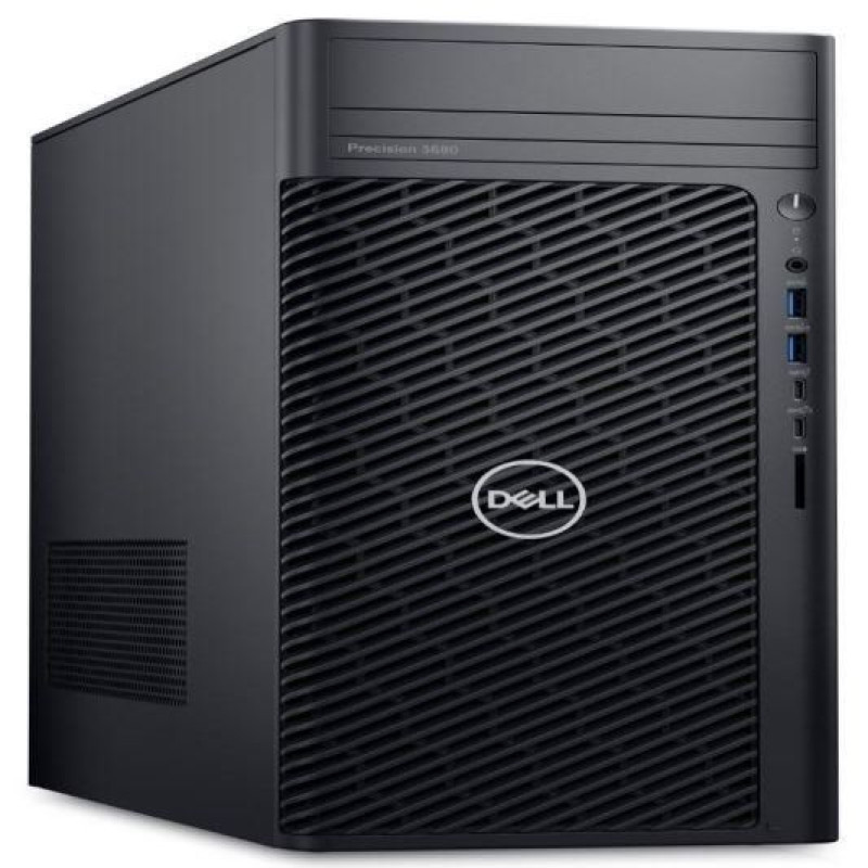 Dell Personālais dators Dell  PC||Precision|3680 Tower|Tower|CPU Core i7|i7-14700|2100 MHz|RAM 16GB|DDR5|4400 MHz|SSD 512GB|Integrated|ENG|Windows 11 Pro|Included Accessories  Optical Mouse-MS116 - Black; Multimedia Wired Keyboard - KB216 Black|N003PT3680
