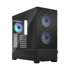 Fractal Design Datoru korpusi Fractal Design  op Air RGB Black TG Clear Tint, ATX, mATX, Mini ITX, Power supply included No